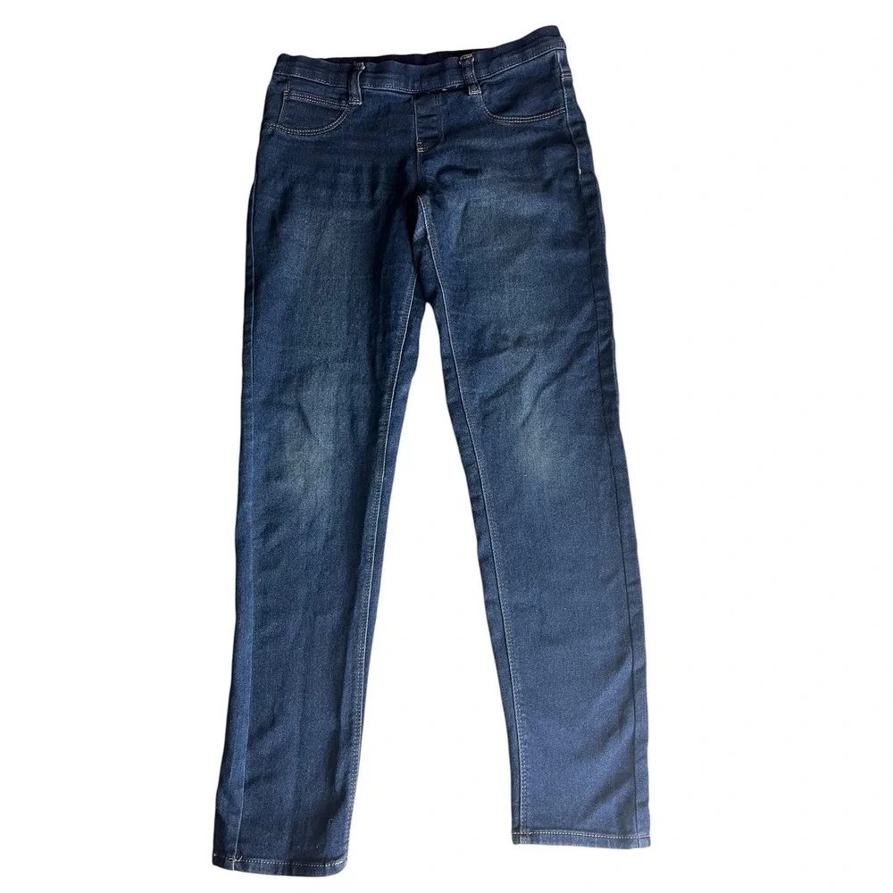 Real Love Jeans Girls Size 14 Blue Denim Skinny Stretch Pull On Mid‎ Rise Casual